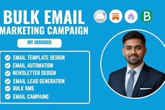 do bulk email marketing, mass email blast and targeted email campaigns