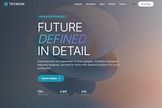 create a minimalist e commerce website for your business
