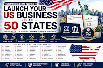 structure your US business with llc ein and banking support