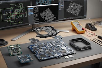 design pcb layout and schematic for smartwatch and wearable devices