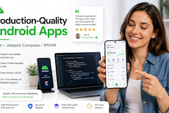develop a native android app with kotlin and jetpack compose