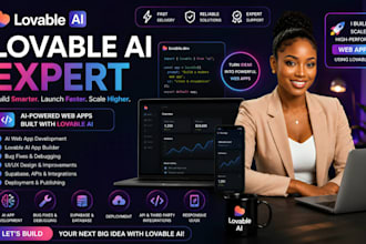 develop ai web app using lovable dev