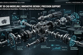 provide professional mechanical design support in fusion 360