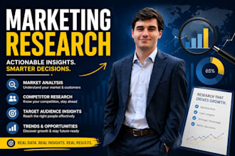 craft a custom, actionable market analysis report