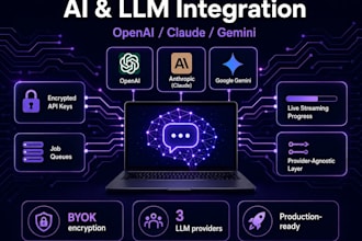 add an ai chatbot or content generator to your web app