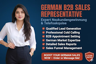 be your german b2b sales representative for neukundengewinnung