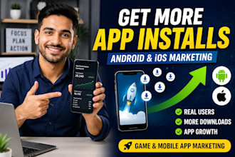 app promotion, ios android app install, game app promotion