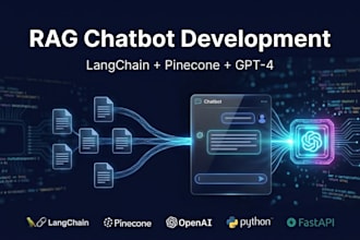 build a rag chatbot using langchain and pinecone for your documents