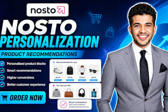 setup nosto ecommerce personalization recommendation