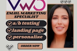 setup vwo ab test email campaigns vwo landing page optimization personalization