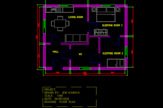 create a clean and accurate 2d floor plan