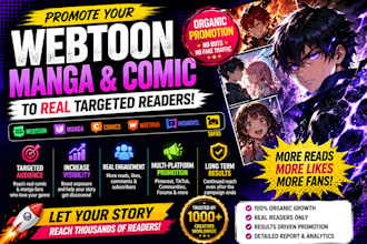 promote your wattpad webnovel webtoon for organic growth