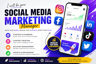be your instagram facebook and tiktok marketing expert