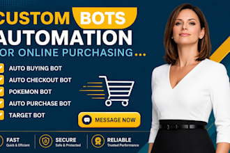 do auto purchase bot, auto buying bot on any webiste