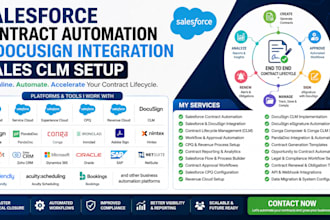 salesforce contract automation salesforce docusign integration sales clm setup