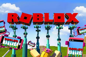 develop 3d models for roblox game