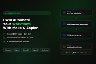 automate your workflows with make or zapier
