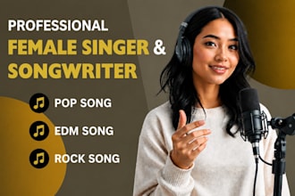 female rock singer, edm singer, female vocals, female singer