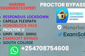 do lockdown, honorlock, examsoft, umpi, capella, south college, snhu, walden