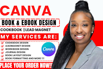 create canva ebook design lead magnet workbook ebook formatting for amazon kdp