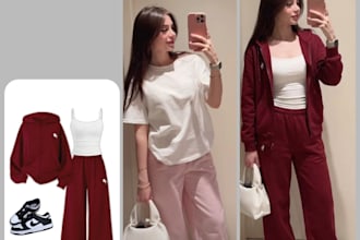 change clothes outfit on your photo using ai