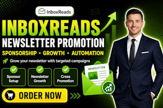 setup inboxreads newsletter promotion sponsorship growth automation