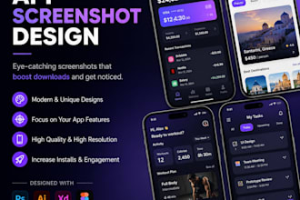 design stunning ios and android app screenshot