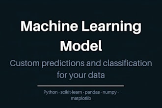 do machine learning and data science in python