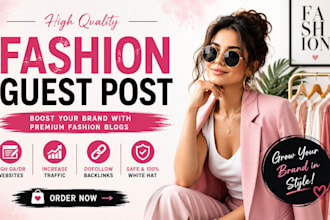 publish fashion guest post with dofollow backlinks