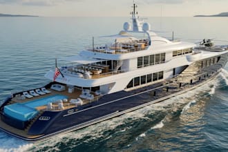 design and 3d model your boat or yacht