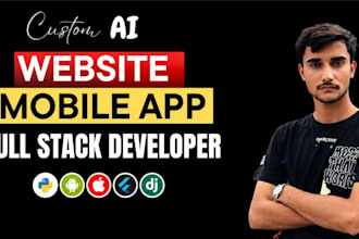 develop ai echo chatbot webapp, ai mobile app development, api integration