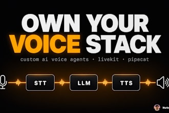 build a custom ai voice agent with livekit or pipecat