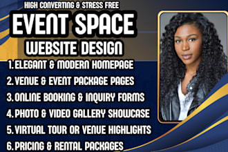 event space website, venue rental website, event venue website
