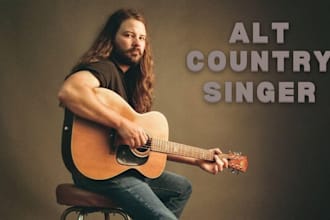 write, record neo traditional country, outlaw, blues, rock or honky tonk vocals