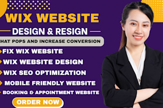design or redesign wix ecomerce website wix editor x wix website banner edit wix