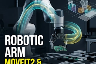 program robotic arm manipulation and moveit in ros2