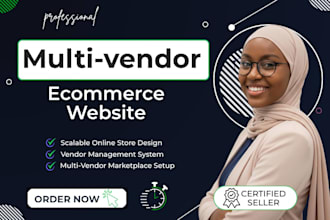 do marketplace website, multi vendor website, online store, ecommerce website