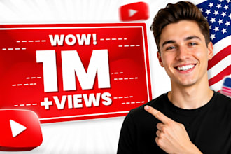 usa youtube channel video promotion USA 1 million views, SEO