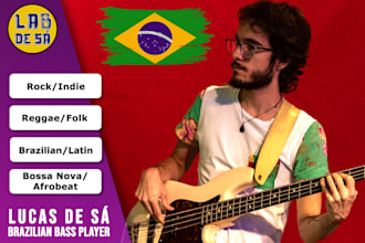 record authentic brazilian bass lines for your music