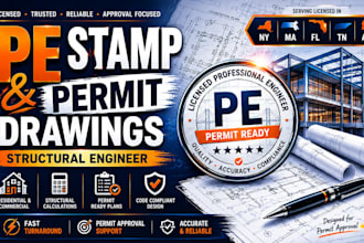 structural engineer permit drawing pe stamp ny ma fl tn az