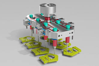 design professional injection mold, plastic product, dfm and 3d mold assembly