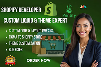 shopify developer liquid custom code developer premium shopify theme layout
