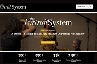 design squarespace wedding photography website event drone photography website