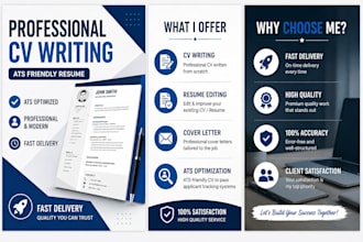 create and improve professional CV resume and cover letter