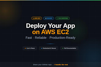 deploy your app on AWS ec2 with docker fast and reliable