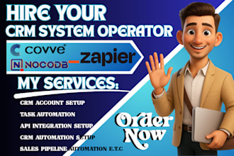 build apptivo covve crm yesware nocodb akaunting crm with zapier integration