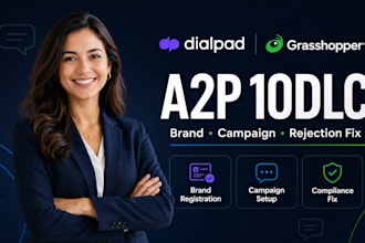 handle dialpad grasshopper SMS compliance and a2p 10dlc setup