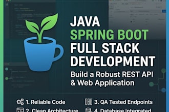 build a robust java spring boot rest API