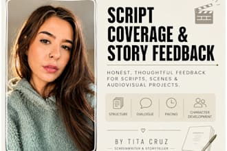 beta read your script and provide story feedback