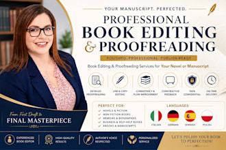 proofead, translate book italian german spanish polish novel book editor